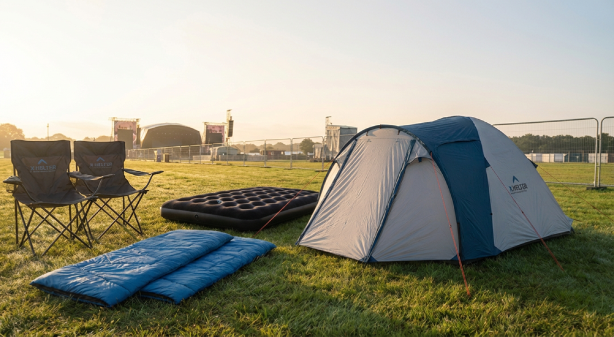 Festival bundle 2–4 pax – Vibe 400 tent